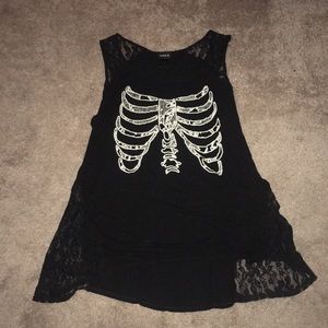 Torrid tank with lace
